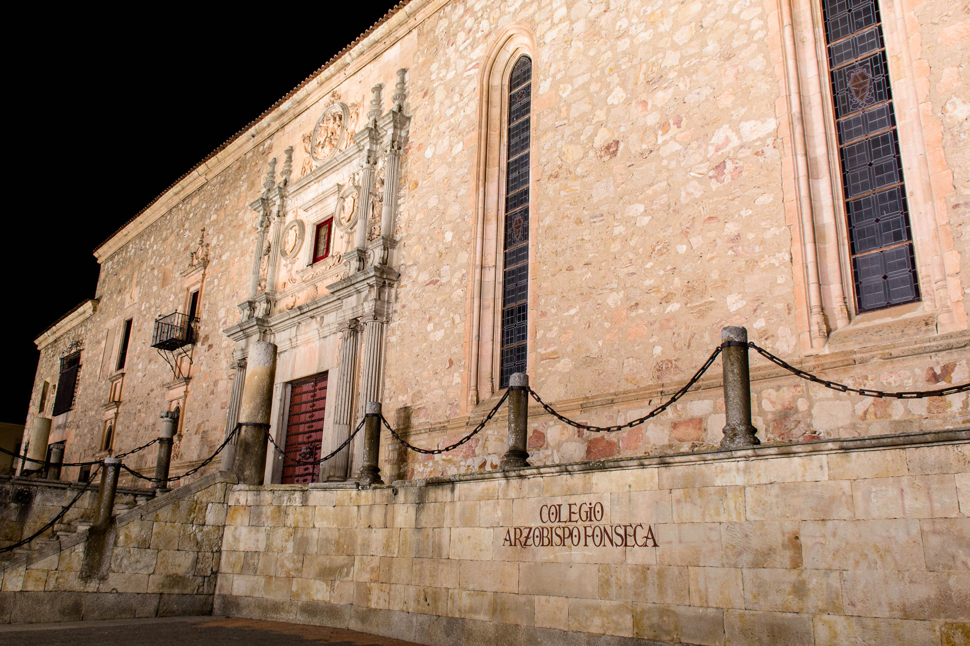 Fachada Colegio Arzobispo Fonseca
